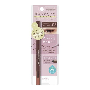 【送料お得・まとめ買い×3個セット】常盤薬品 サナ ニューボーン クリーミー アイペンシル EX 03