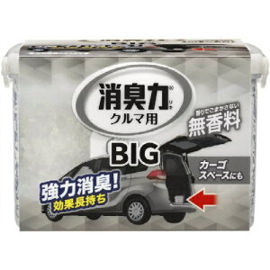 【あわせ買い2999円以上で送料お得】クルマの消臭力 BIG 900g 車用消臭芳香剤 無香料  【エステー】