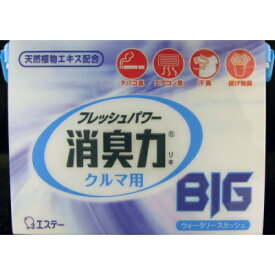 【あわせ買い2999円以上で送料お得】クルマの消臭力　BIG　900g　車用消臭芳香剤　ウォータリースカッシュ　　【エステー】