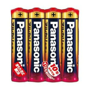 【お一人様1個限り特価】パナソニック Panasonic アルカリ乾電池 単4形 4個パック LR03XJ