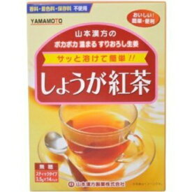 【送料お得・まとめ買い×9個セット】山本漢方製薬 しょうが紅茶 3.5g×14包