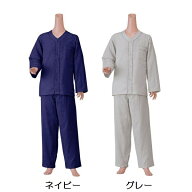 紳士楽らくガーゼパジャマ 長袖 No.801