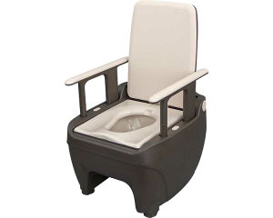 日本セイフティー ポータブルトイレ ラップポン・オーブ バケツタイプ 普通便座/やわらか便座/暖房便座 排泄介助 介護用トイレ 樹脂製