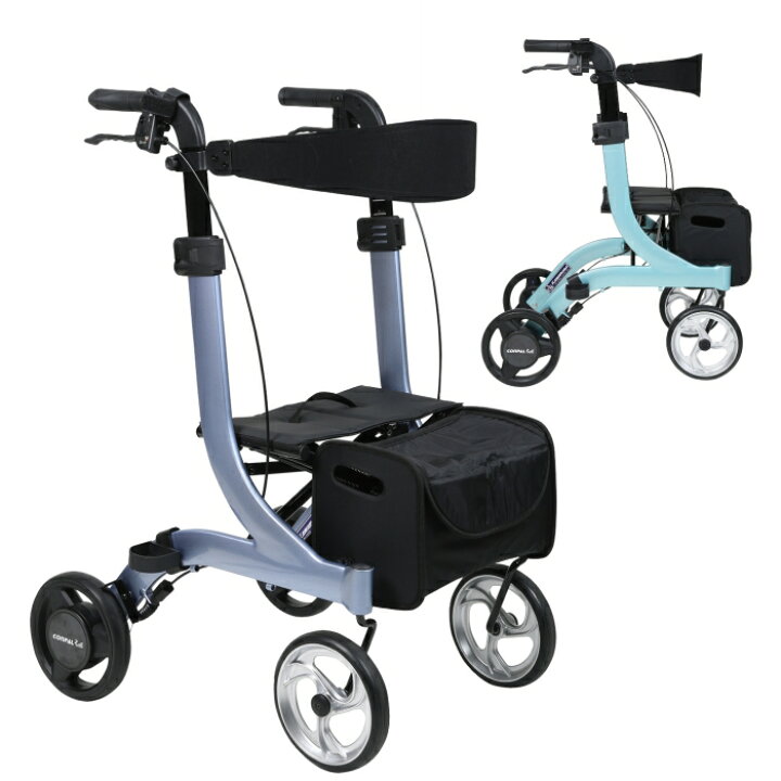 楽天市場】メーカー直送 【カワムラサイクル】Pastel 屋内外両用歩行車 