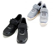 徳武産業　あゆみ　ライフステップ　1606　ブラック/グレー　M/L/LL/3L/4L/5Lサイズ　足囲3E　屋外＆室内…