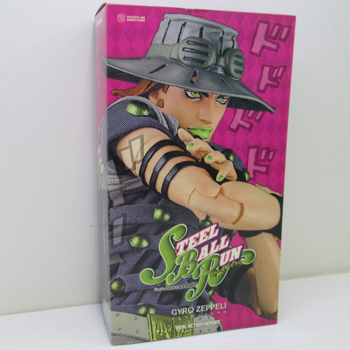 楽天市場 中古 Rah リアルアクションヒーローズ ジャイロ ツェペリ ジョジョの奇妙な冒険 Steel Ball Run メディコムトイ 橿原店 H 開放倉庫橿原店