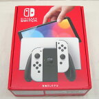 【中古・未使用】Nintendo Switch 有機ELモデル JOY-CON ホワイト 本体 購入店印有【橿原店】【H】