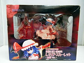 【中古】東方プロジェクト 1/7スケール 永遠に紅い幼き月 レミリア・スカーレット 神槍ver. フィギュア グリフォンエンタープライズ 東方Project【出雲店】