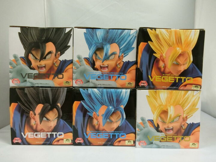楽天市場 中古 ドラゴンボール超 最強合体戦士 ファイナルかめはめ波 Ver 1 6 全6種セット ベジットフィギュア ナムコ限定 出雲店 開放倉庫山陰オンラインショップ