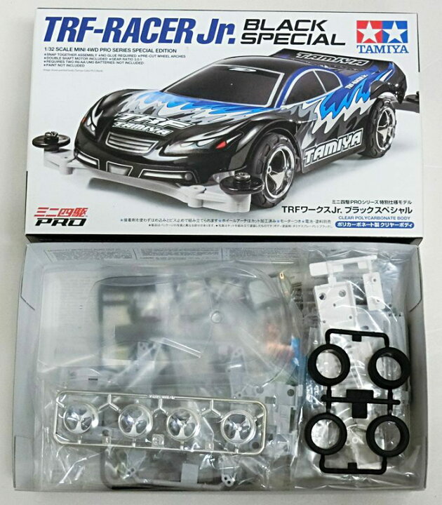 楽天市場】【中古】【未組立】ミニ四駆 TRFワークスJr. ブラック 