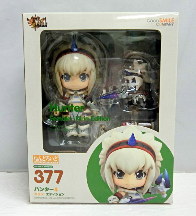 楽天市場 中古 ねんどろいど 377 モンスターハンター4 ハンター キリン エディション アクションフィギュア グッドスマイルカンパニー グッスマ 出雲店 開放倉庫山陰オンラインショップ