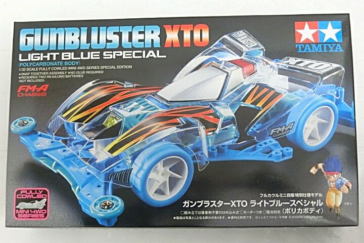 楽天市場】【中古】【未組立品】 ミニ四駆 ガンブラスターXTO ライト 