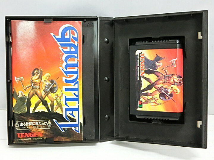 楽天市場】【中古】メガドライブソフト ガントレット GAUNTLET MD 