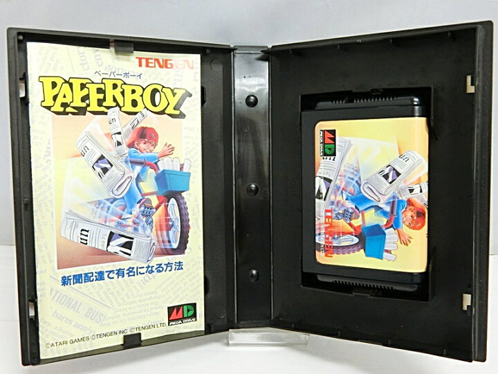 楽天市場】【中古】メガドライブソフト PAPERBOY ペーパーボーイ MD 