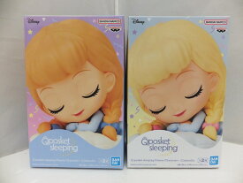 【中古】 【未開封・2点セット】Q posket sleeping Disney Characters - Cinderella - シンデレラ フィギュア カラー:A・B / BANDAI SPIRITS【出雲店】