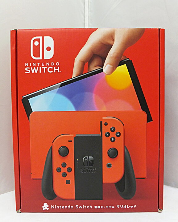楽天市場】【中古】Nintendo Switch 有機ELモデル 本体 マリオレッド 