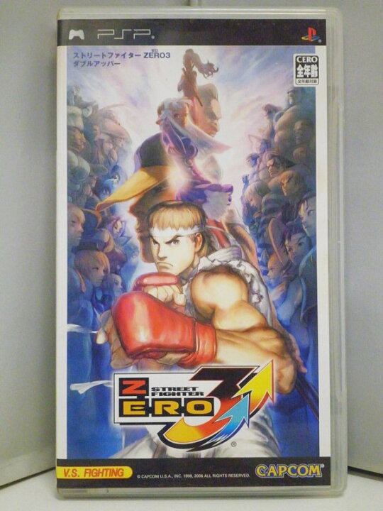 楽天市場】【中古】PSP ソフト ストリートファイターZERO3↑↑(ダブル 
