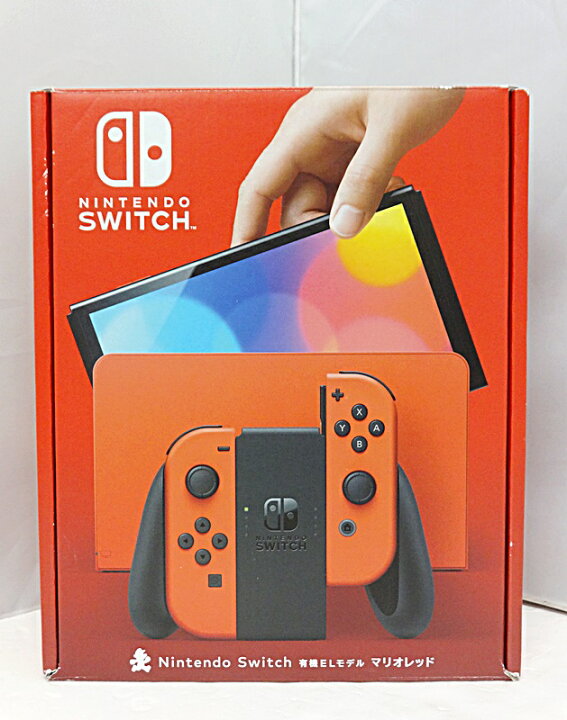 楽天市場】【中古】Nintendo Switch 有機ELモデル 本体 マリオレッド 