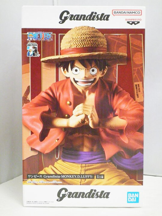 楽天市場】【中古】【未開封】ワンピース Grandista - MONKEY.D.LUFFY 