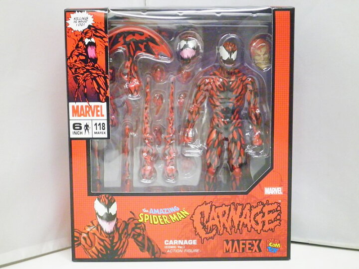 楽天市場】【中古】MAFEX No.118 CARNAGE (COMIC ver.) (The Amazing 