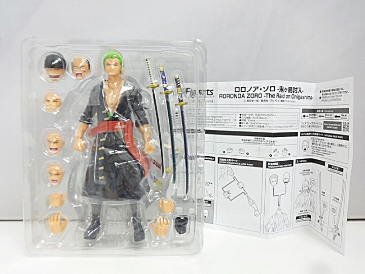 楽天市場】【中古】ワンピース S.H.Figuarts ロロノア・ゾロ - 鬼ヶ島 