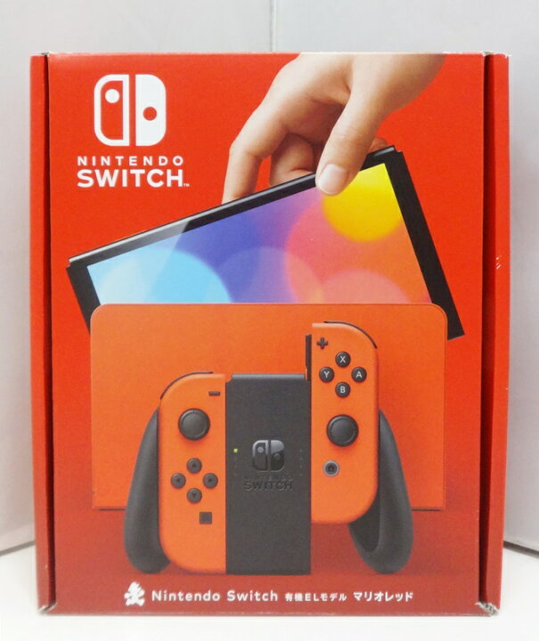 楽天市場】【中古】Nintendo Switch 有機ELモデル 本体 マリオレッド 
