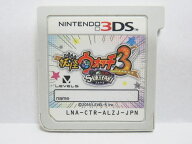 【中古】【ソフトのみ】Nintendo 3DS ソフト 妖怪ウォッチ3 スキヤキ / RPG LEVEL5 レベルファイブ SUKIY…