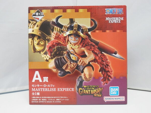 【中古】【未開封】一番くじ ワンピース エルバフ編 GIANT BASH!! Vol.1 A賞 モンキー・D・ルフィ フィギュア / BANDAI SPIRITS【出雲店】