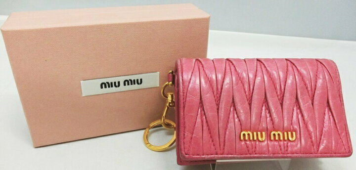 楽天市場】【中古】MIUMIU/ミュウミュウ 5MC407 マテラッセ カード  