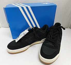 【中古】【未着用品】adidas ORIGINALS FORUM LOW CL IE7203 28cm BLACK / アディダス オリジナルス フォーラム ロー CL / ローカット スニーカー【出雲店】