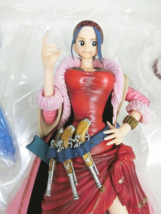 楽天市場 中古 ワンピース D P C F ネフェルタリ ビビ パイレーツver 1 7スケール Plex 扉絵フィギュア 出雲店 開放倉庫山陰オンラインショップ
