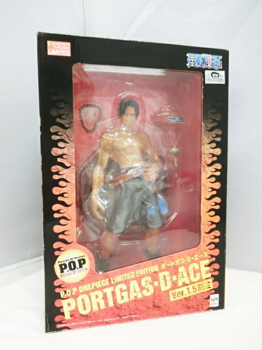 楽天市場 中古 ワンピース Portrait Of Pirates P O P Limited Edition ポートガス D エース Ver 1 5別注 メガハウス 出雲店 開放倉庫山陰オンラインショップ