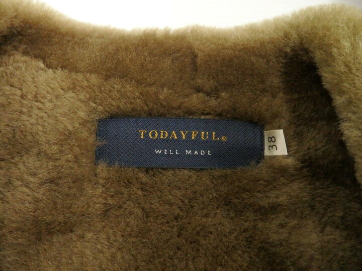 楽天市場】【中古】TODAYFUL トゥデイフル 羊革 ダブルフェイス リアル  