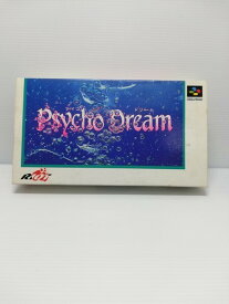 【中古】 SFC PSYCHO DREAM ※箱汚れ 箱イタミ レトロソフト 【ゲーム】【鳥取店】