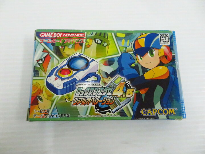 楽天市場】【中古】 GBA ロックマン エグゼ4.5 リアルオペレーション 