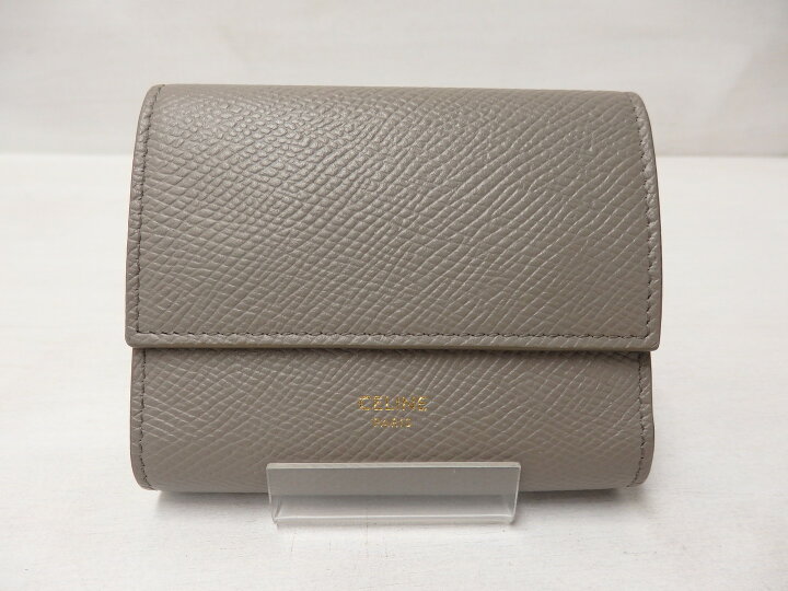 楽天市場】【中古】 CELINE セリーヌ スモールトリフォールド 