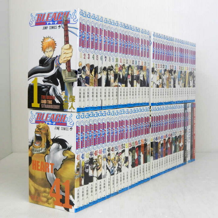 楽天市場 中古 Bleach ブリーチ 全74巻 関連書籍4冊 オフィシャルキャラクターブック Souls ポストカードブック Mails 13 Blades 小説 We Do Knot Always Love You Burn The Witch 1巻 全巻 完結セット コミック 米子店 開放倉庫山陰オンライン