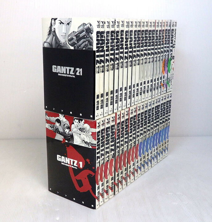 楽天市場 中古 Gantz ガンツ 全37巻セット 他4冊 全巻 完結セット コミック 米子店 開放倉庫山陰オンラインショップ