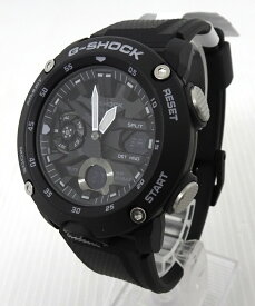 【中古】CASIO カシオ G-SHOCK Gショック GA-2000S-1AJF 腕時計 カーボンコアガード ブラック【腕時計】【米子店】