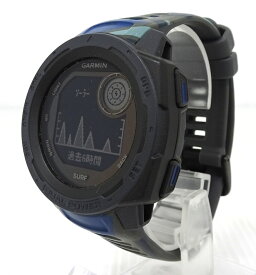 【中古】GARMIN ガーミン INSTINCT DUAL POWER SURF EDITION タフネスGPSウォッチ アウトドア 010-02293-58【腕時計】【米子店】