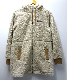 【中古】Patagonia パタゴニア 25115FA19 19AW Dusty Mesa Parka ダスティ メサ パーカー フリース サイズ：S ベージュ【レディース古着】【米子店】