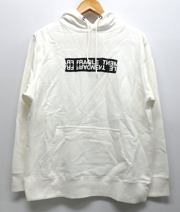 楽天市場】【中古】sacai × FRAGMENT DESIGN 19SS FRAGIL HOODIE 