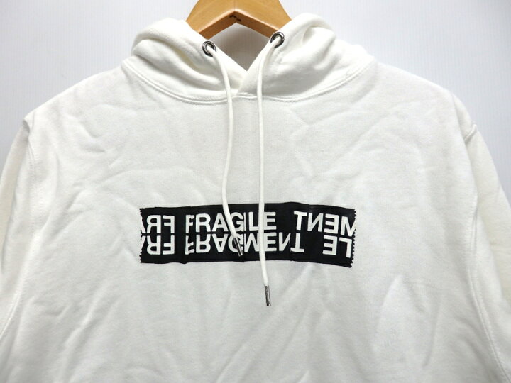 楽天市場】【中古】sacai × FRAGMENT DESIGN 19SS FRAGIL HOODIE 