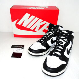 【中古】NIKE ナイキ DD1869-103 WMNS DUNK HI ウィメンズ ダンク ハイ サイズ：US11 28cm BLACK and WHITE ブラック アンド ホワイト【メンズ】【靴/シューズ】【米子店】