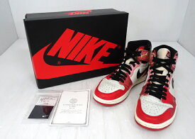 【中古】NIKE ナイキ DV1748-601 AIR JORDAN 1 RETRO HIGH OG SP エアジョーダン1 レトロ サイズ:US7.5 25.5cm Spider Man【メンズ】【靴/スニーカー】【米子店】