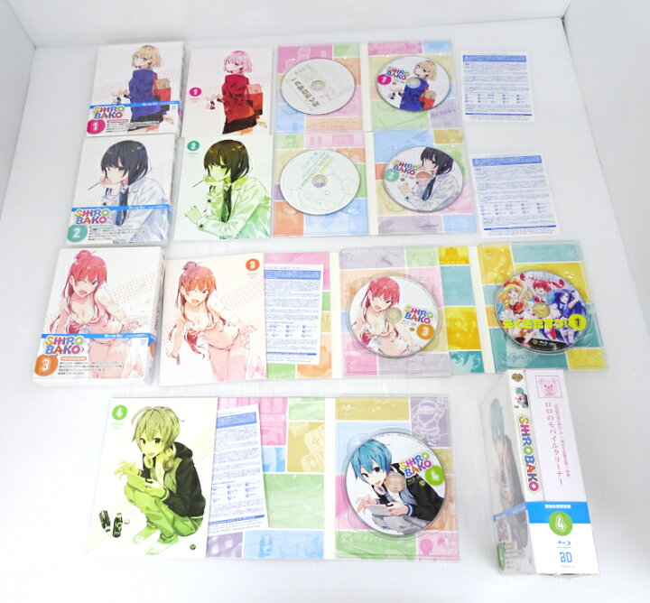楽天市場】【中古】SHIROBAKO Blu-ray 初回生産限定版 全8巻セット + 