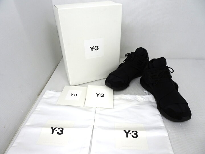 楽天市場】【中古】Y-3 ワイスリー QASA HIGH ”Triple Black” 26.5cm 