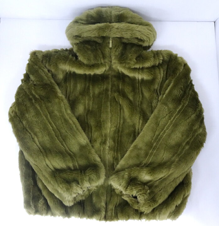 楽天市場】【中古】Supreme シュプリーム 24AW Faux Fur Hooded Jacket  