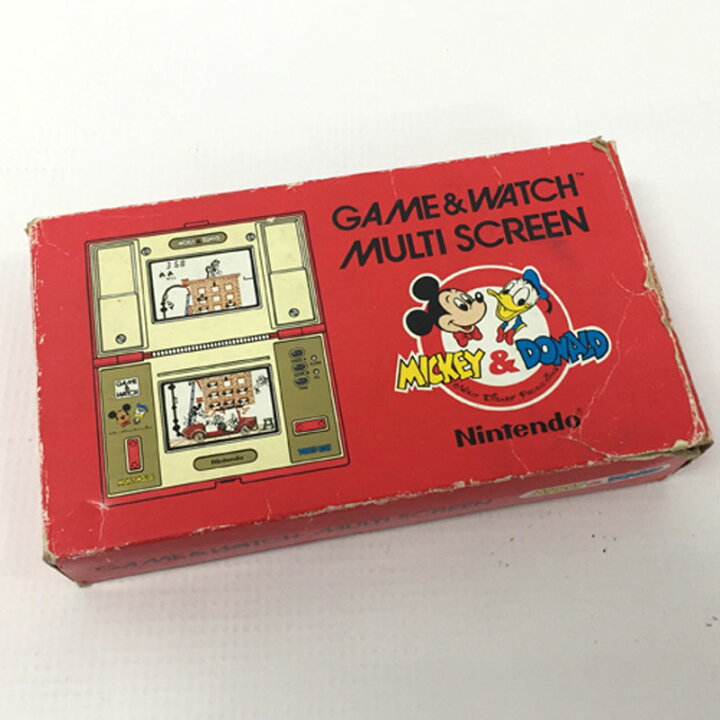 楽天市場 中古 レトロ Nintendo Geme Watch Multi Screen ミッキー ドナルド ゲームウォッチ ゲーム 山城店 開放倉庫