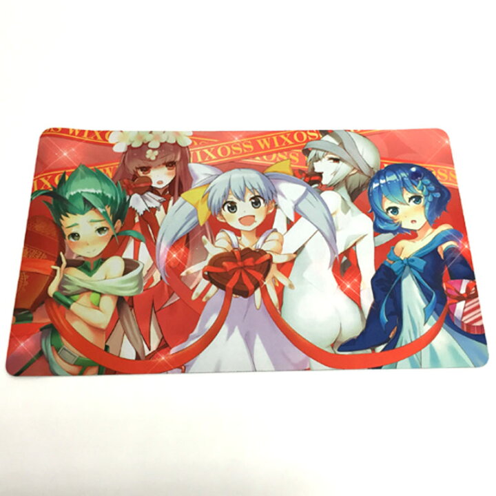 楽天市場 中古 Wixoss ウィクロス タマ 花代 緑子 ピルルク ウリス プレイマット カード 山城店 開放倉庫